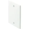 Titan3 1-Gang Standard Blank Metal Wall Plate (25-Pack) (White)