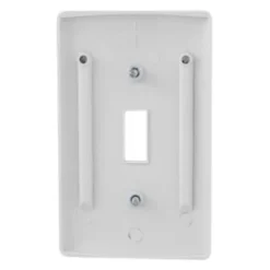 Hubbell 1-Gang Toggle Wall Plate (25-Pack) -Generic Luxor Shop 329002 BackView UNI Lg