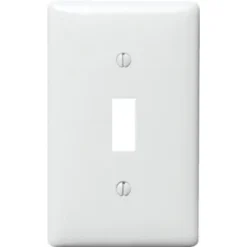 Hubbell 1-Gang Toggle Wall Plate (25-Pack)