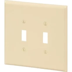 Maintenance Warehouse® 2-Gang Jumbo Wall Plate (10-Pack) (Ivory)