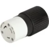 Hubbell® 30a 2 Pole/3 Wire Locking Female Connector