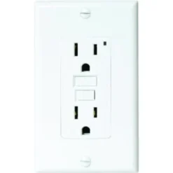 Hubbell® 15 Amp 125 Volt Commercial Self-Test Gfci Receptacle Assembled In Usa (White)