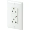 Hubbell® 20 Amp 125 Volt Commercial Self-Test Gfci Receptacle Assembled In Usa (White)