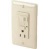 Hubbell® 15 Amp 125 Volt Commercial Self-Test Gfci Receptacle W/ Single-Pole (Ivory)