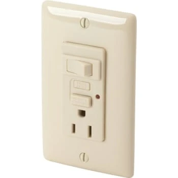 Hubbell® 15 Amp 125 Volt Commercial Self-Test Gfci Receptacle W/ Single-Pole (Ivory) 1 Hubbell® 15 Amp 125 Volt Commercial Self-Test Gfci Receptacle W/ Single-Pole (Ivory)