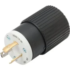 Hubbell® Pro 20a 2 Poles/3 Wires Locking Male Plug
