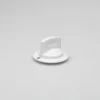 GE® Dryer Timer Replacement Knob, White And Gray