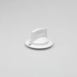 GE® Dryer Timer Replacement Knob, White And Gray