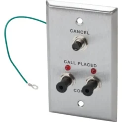 GENERIC Nurse Call Station Cornell B-122 Replacement Double 1/4" Phono Jack