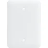 Titan3 1-Gang 2.75 Princess Blank Metal Wall Plate (25-Pack) (White)