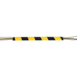 Vestil Aluminum Hose / Cable Crossover 48" Yellow / Black