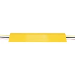 Vestil Extruded Aluminum Hose And Cable Crossover 48 Inch Yellow