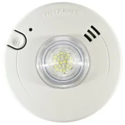 Brk® First Alert® Hardwired Led Strobe Smoke Alarm W/ 10 Year Battery Backup -Generic Luxor Shop 837493 Front V Lg