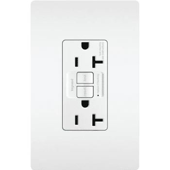 Legrand® Plugtail 20 Amp Single-Pole Gfci Duplex Receptacle W/ Self-Test (White) 5 Legrand® Plugtail 20 Amp Single-Pole Gfci Duplex Receptacle W/ Self-Test (White) - Image 5