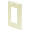 Hubbell 1-Gang Decorator Wall Plate (Ivory) (25-Pack)