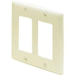 Maintenance Warehouse® 2-Gang Decorator Receptacle Plate (10-Pack)
