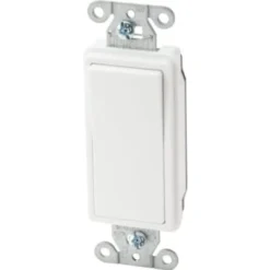 Hubbell-Pro 15 Amp 120/277 Vac 2-Position Decorator Switch (White)