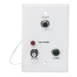 Crest Healthcare® Dual Patient Locking Button Systems With Call Placed Lamp