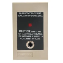 Crest Healthcare® Dukane Auxiliary Input Station, 1/4 Inch Phone Jack, 1-Gang