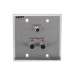 Crest Healthcare® Replacement Cornell Bedside Station, Dual 1/4 Inch Phone Jack