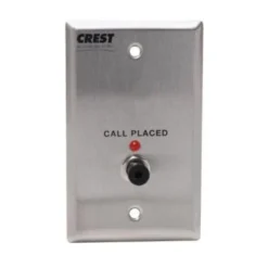 Crest Healthcare® Patient Station Replacement For Dukane, Non-Latching, 1-Gang