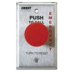 Crest Healthcare® Universal Emergency Locking Push Button Station Replacement