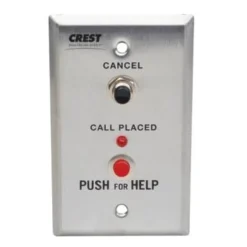 Crest Healthcare® Cornell Nurse Call Pushbutton Bedside Station Replacement