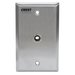Crest Healthcare® Universal Replacement Receptacle Station, Phone Jack, 1-Gang