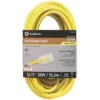 Southwire 50 Ft 12/3 Sjtw Hi-Visibility Outdoor Heavy-Duty Extension Cord